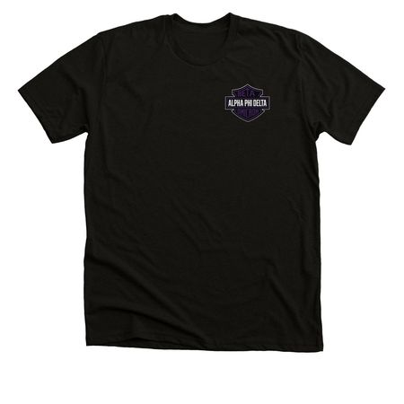Alpha PhI Delta MC, a Solid Black Blend Premium Unisex Tee