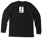 JRod?s Seal of Approval&nbsp;, a Solid Black Blend Premium Long Sleeve Tee (back-view)