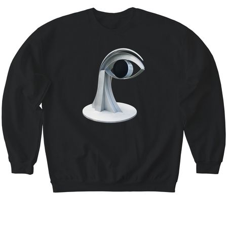 Wear Your Vision, a Black Softstyle Crewneck Sweatshirt