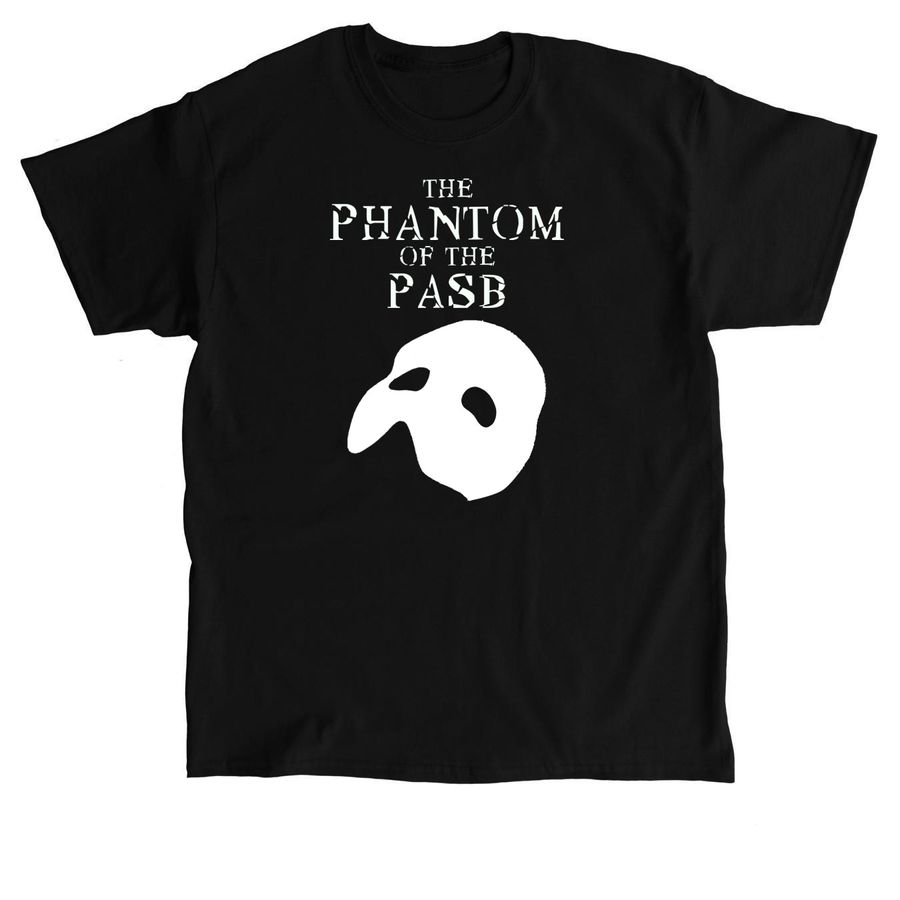 PASB on Broadway Phantom!, a Black Classic Unisex Tee