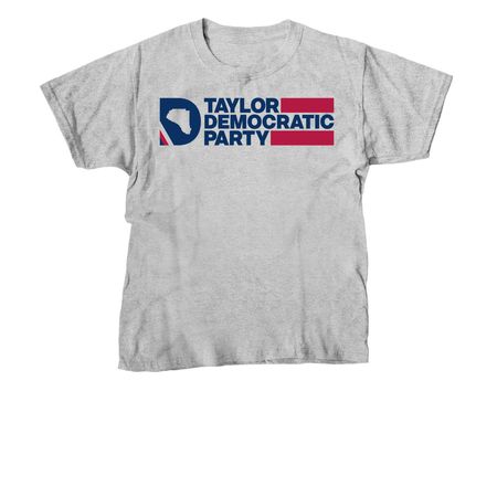 Taylor County FL Democrats Light Shirt Colors, a Sport Grey Youth Unisex Tee