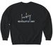 Lowkey Revolutionary Crew, a Black Softstyle Crewneck Sweatshirt