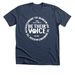 Be Their Voice, a Heather Navy Premium Unisex Tee