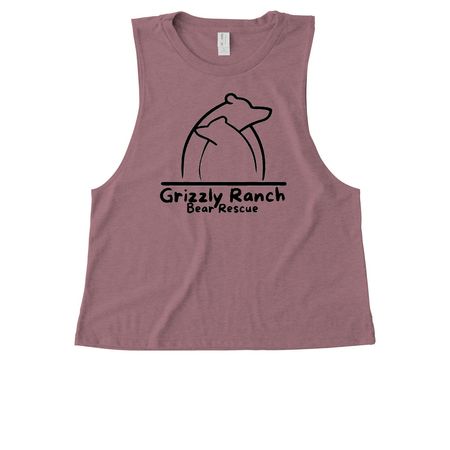 Grizzly Ranch, a Vintage Rose Allmade Eco Triblend Women?s Muscle Tank