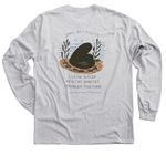 2026 MusselPower Student-designed shirt, a Sport Grey Classic Long Sleeve Tee (back-view)