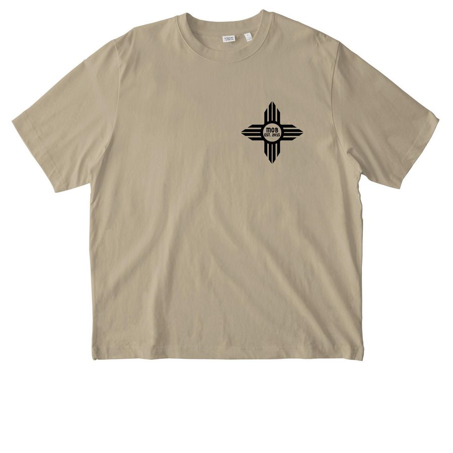 Montoya Twinz 2026 Black Logo, a Desert Dust Stanley/Stella Unisex Freestyler Heavyweight Tee