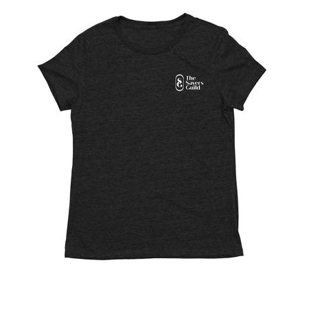 Good Work, a Space Black Allmade Eco Triblend Women?s Tee