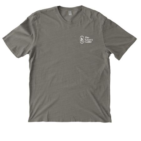 Good Work, a Driftwood Grey Allmade Organic Cotton Mineral Dye Tee