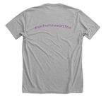 Maydm - I am the future of STEM, a Athletic Heather Premium Unisex Tee (back-view)