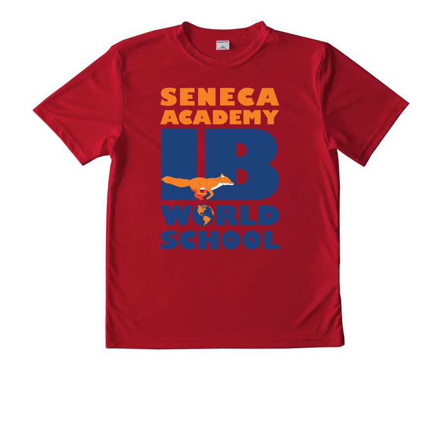 Performance P.E. Shirt, a True Red Youth Performance Tee