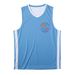 ETA Jackets & Jersey&nbsp;, a Carolina Blue/ White Reversible Basketball Jersey