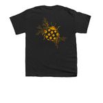 homeboy megachurch album merch, a Black Youth Unisex Tee (back-view)