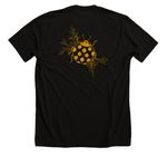 homeboy megachurch album merch, a Solid Black Blend Premium Unisex Tee (back-view)