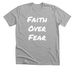 Faith Over Fear Shirts, a Athletic Heather Premium Unisex Tee