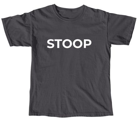 Stoop Edition, a Graphite Comfort Colors Unisex Tee