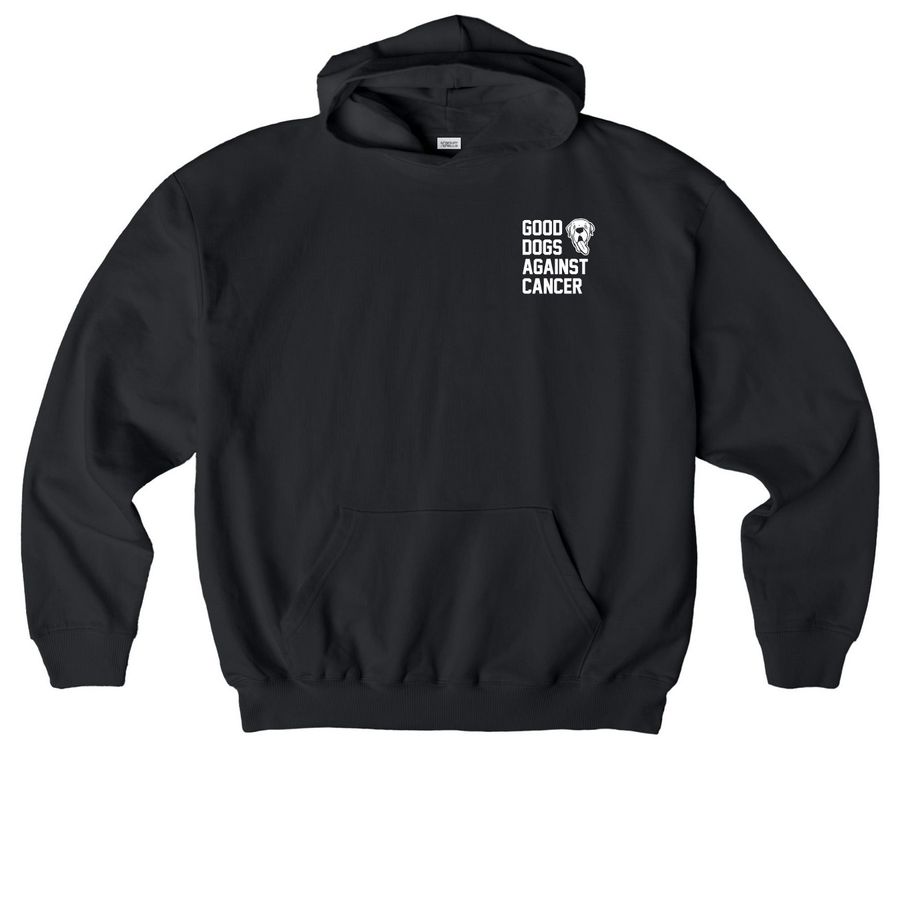 Good Dogs Against Cancer - LTD - Dark, a Black Stanley/Stella Cooper Dry Pullover Hoodie