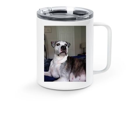 Neyo's Travel Mug&nbsp;, a White Stainless Steel Travel Mug