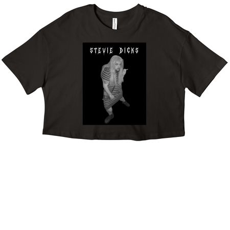 Stevie D Hot Mess, a Black Women?s Cropped Cotton Tee