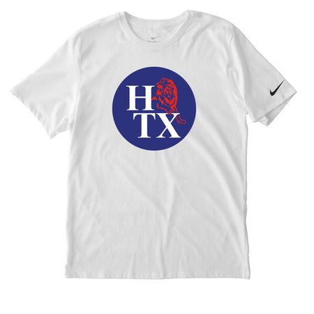 HB '86 x Nike Performance, a White Nike Dri-FIT Jersey Blend Performance Tee