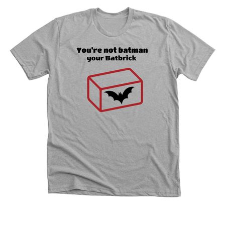 Batbrick, a Athletic Heather Premium Unisex Tee