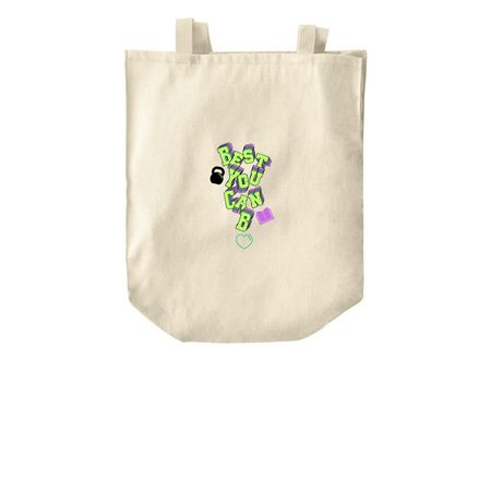 Best You Can B Tote, a Natural Over-the-Shoulder Shopping Tote Bag