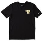 The mind is the body. The body is the mind, a Black Nike Dri-FIT Jersey Blend Performance Tee (back-view)