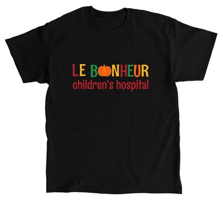 Le Bonheur Pumpkin, a Black Classic Unisex Tee