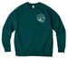 Historic Jefferson Village Crewneck, a Deep Sea Green Allmade Organic CVC Crewneck Sweatshirt