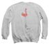 Colbie Crew Neck, a Sport Grey Crewneck Sweatshirt (back-view)