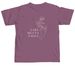 F*** Off Merch, a Berry Comfort Colors Unisex Tee (back-view)