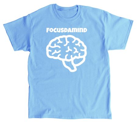 Focusdamind, a Carolina Blue Classic Unisex Tee