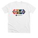 Playing For Pride: Black Logo, a Solid White Blend Premium Unisex Tee
