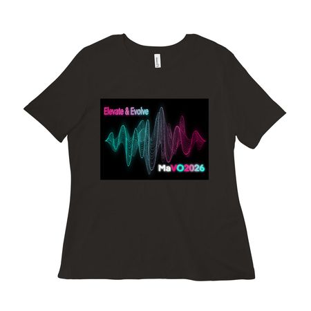 Elevate and Evolve, a Black Women?s Relaxed Cotton Tee