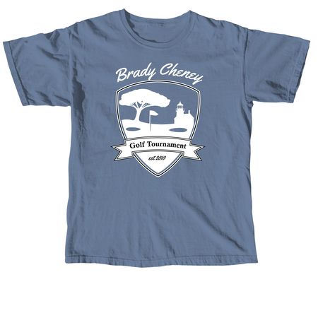 Brady Cheney Charity, a Blue Jean Comfort Colors Unisex Tee