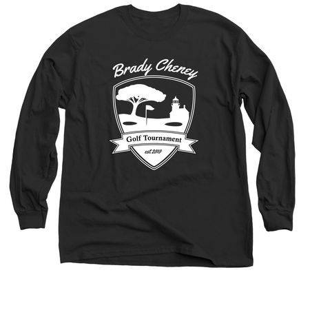 Brady Cheney Charity, a Black Classic Long Sleeve Tee