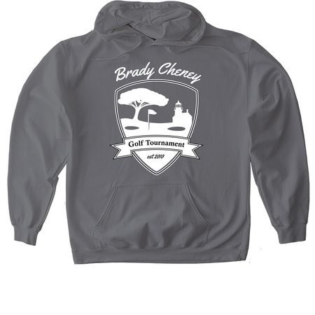 Brady Cheney Charity, a Charcoal Gildan Softstyle Pullover Hoodie