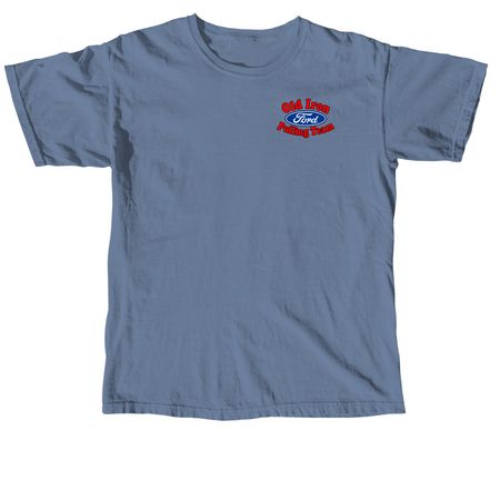 Old Iron Pulling Team&nbsp;, a Blue Jean Comfort Colors Unisex Tee