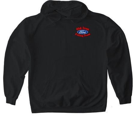 Old Iron Pulling Team&nbsp;, a Black Gildan Softstyle Pullover Hoodie