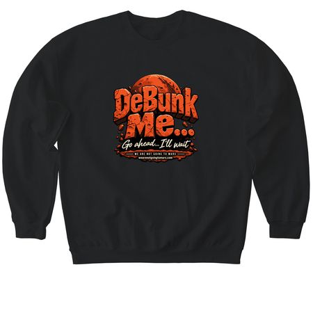 WANGTM T-Shirt Merch, a Black Softstyle Crewneck Sweatshirt