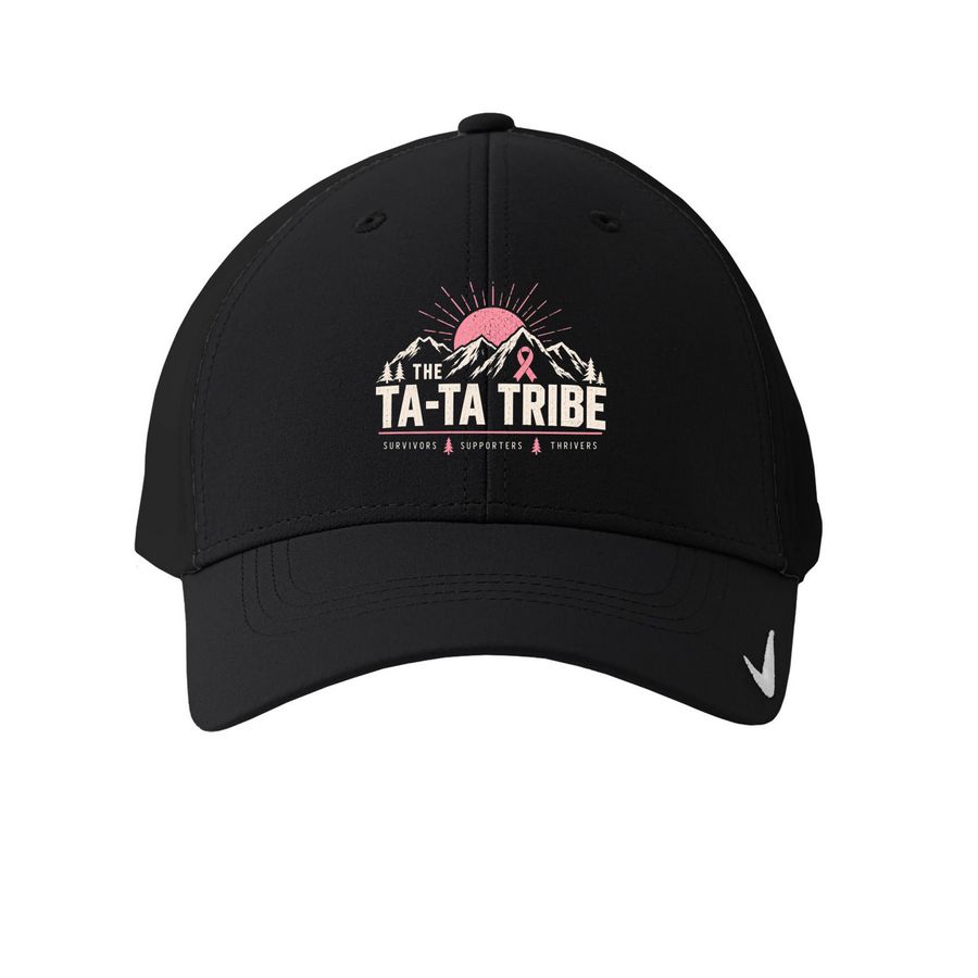 The Ta-Ta Tribe, a Black Printed Nike Dri-FIT Legacy Performance Cap