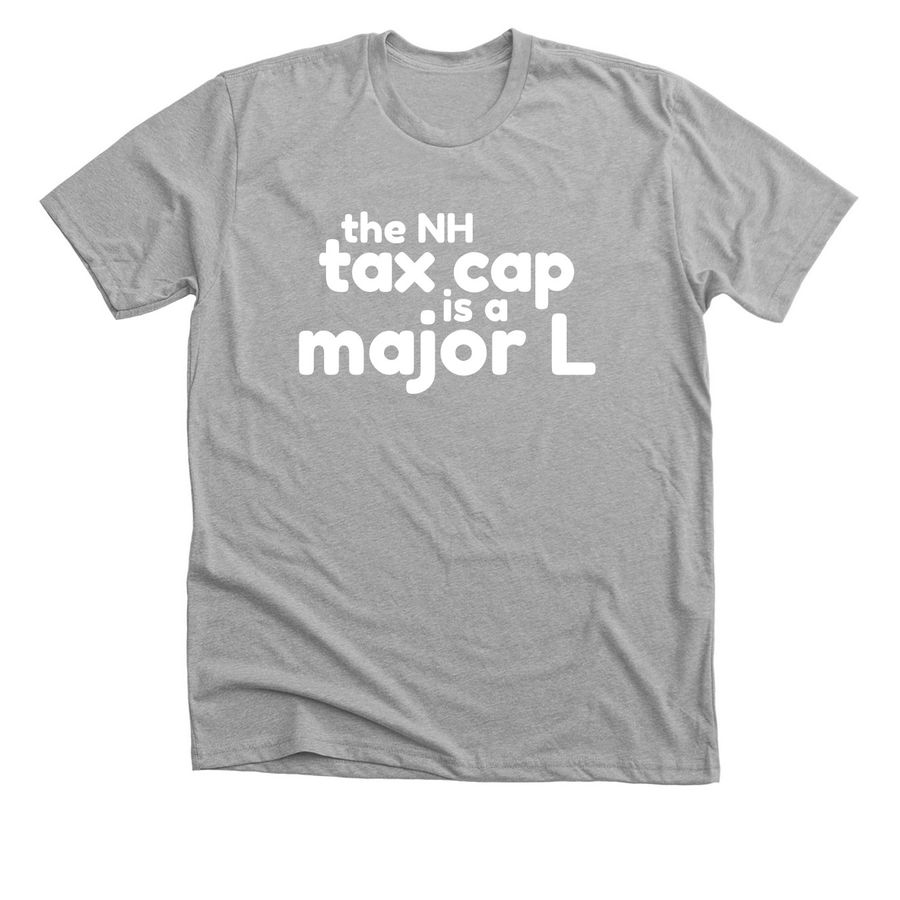 No cap, NH schools are under attack, a Athletic Heather Premium Unisex Tee
