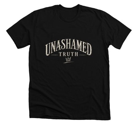 Matthew 7:7, a Solid Black Blend Premium Unisex Tee