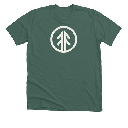 Adult Shirts & Sweatshirts, a Heather Forest Premium Unisex Tee