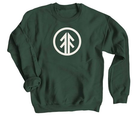 Adult Shirts & Sweatshirts, a Forest Crewneck Sweatshirt