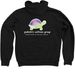 PWG Foundation Fundraiser, a Black Zip Up Hoodie (back-view)