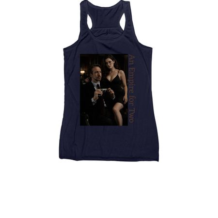 An Empire for Two, a Navy Women's Racerback
