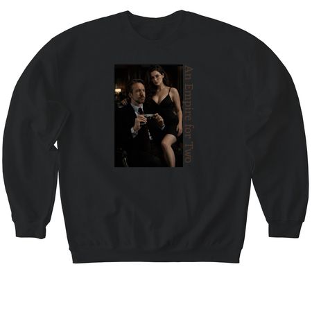 An Empire for Two, a Black Softstyle Crewneck Sweatshirt