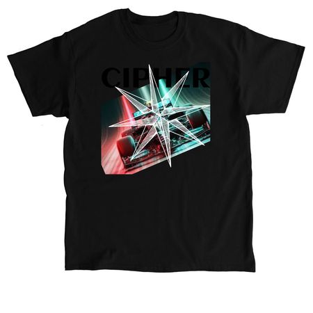 Cipher Race team merch, a Black Classic Unisex Tee