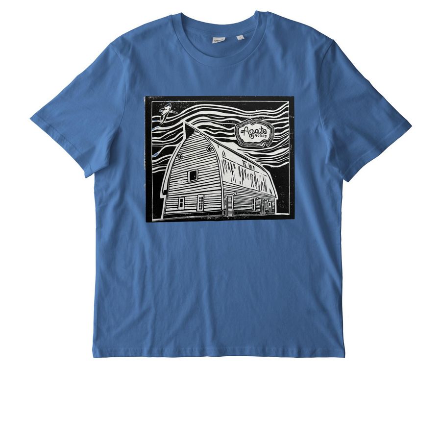 SHIRTS - Barn, a Bright Blue Stanley/Stella Unisex Creator 2.0 Tee