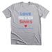 Love Never Sinks, a Athletic Heather Premium Unisex Tee